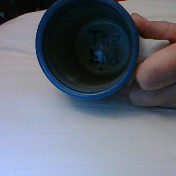 M.A. Hadley Pottery Mug - The End - Picture 3 of 3